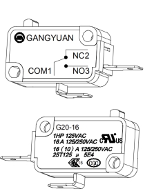 微動(dòng)開(kāi)關(guān)內(nèi)部結(jié)構(gòu)