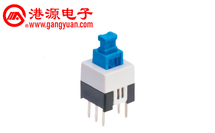 六引腳自無鎖開關(guān)的兩種原理圖
